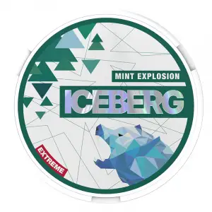 Mint Explosion Extreme Nicotine Pouches by Ice Berg 50mg/g